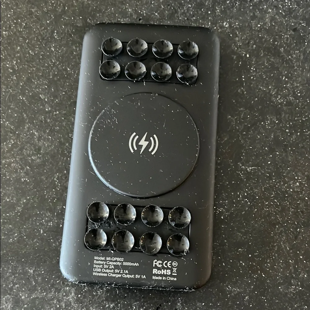 Black Portable Charger
